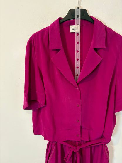 CLAUDIE PIERLOT. Conjunto buganvilla seda