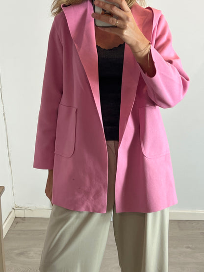 OTRAS. Chaqueta rosa con capucha TU(M/L)