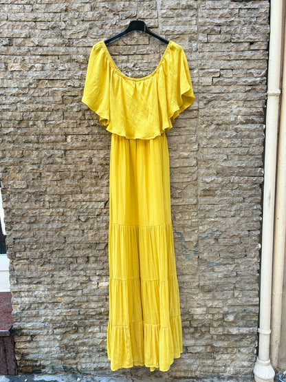 Vestido largo vaporoso