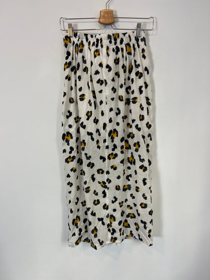 MICHONET. Falda midi efecto pareo. T S