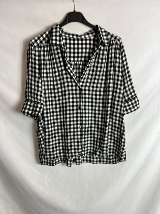 OTRAS. Blusa cuadros vichy. T S/M
