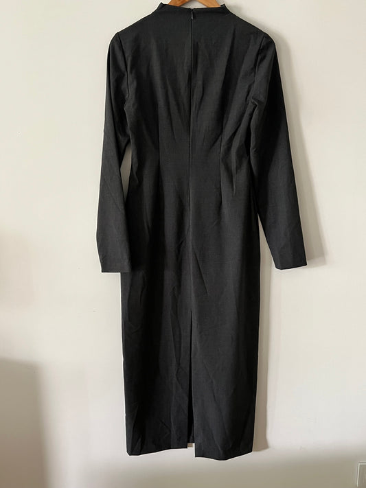 ZARA. Long brown dress TM