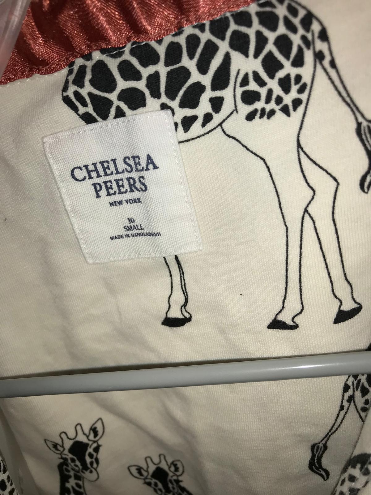 CHELSEA PEERS. Conjunto estampado cebras algodón