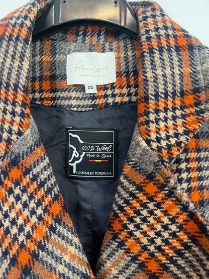 PALOMA LAJUD. Total look lana cuadros. T XS