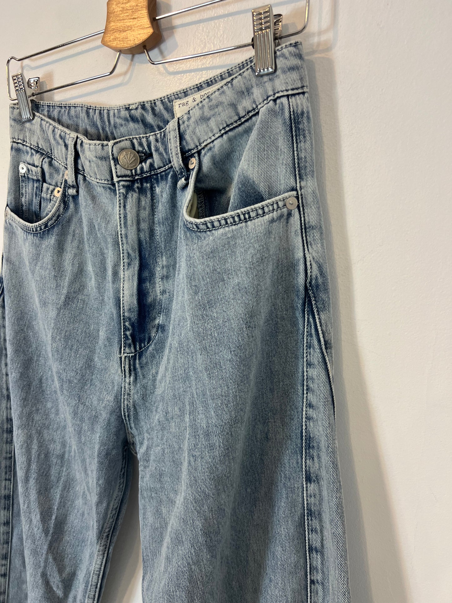 RAG&BONE. Pantalón ancho denim T.38