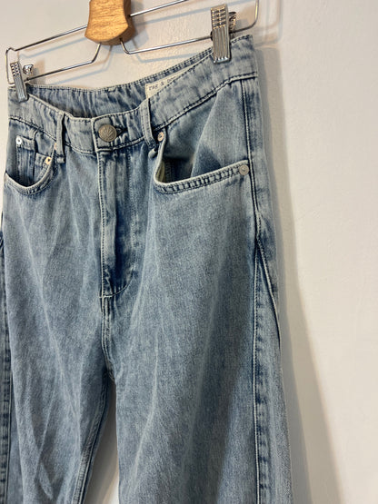 RAG&BONE. Pantalón ancho denim T.38