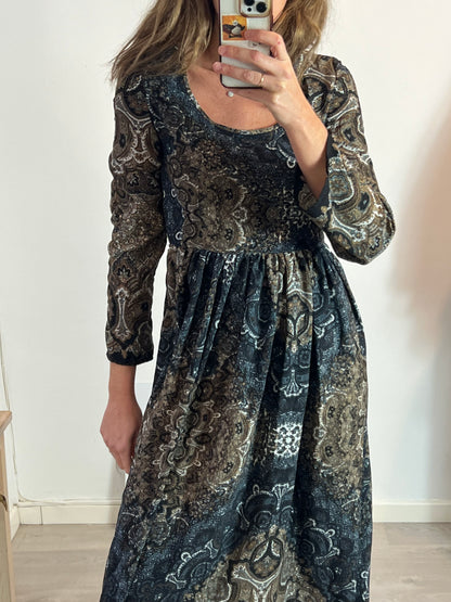 OTRAS. Vestido largo estampado  TU(s/m)