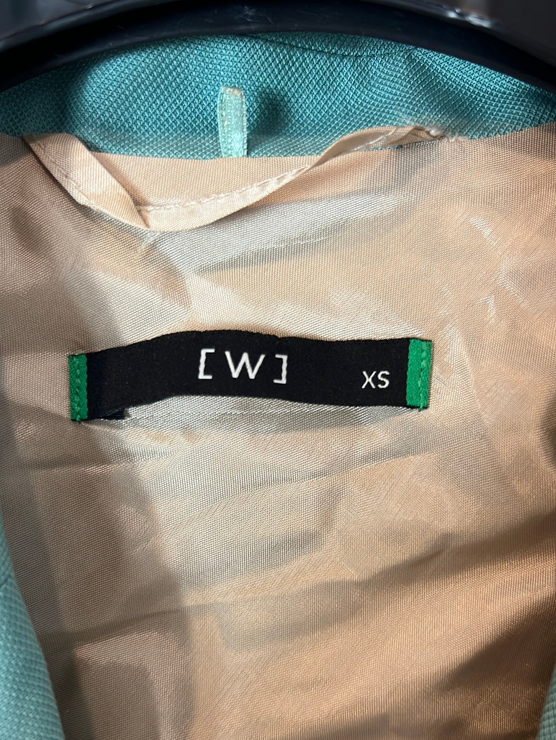 EL  CORTE INGLÉS. Blazer fluida azul T.xs