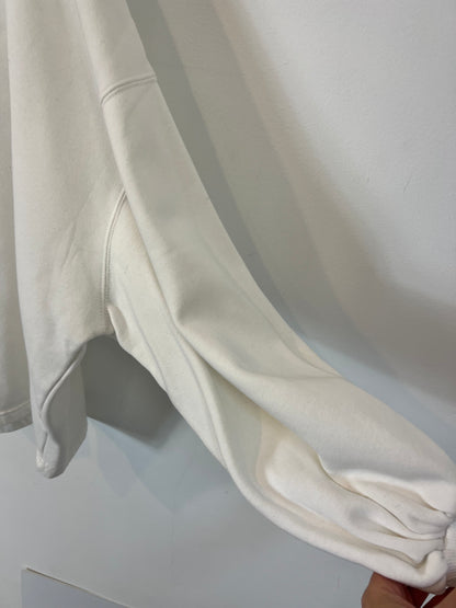 PRIMARK. Sudadera blanca básica. T L