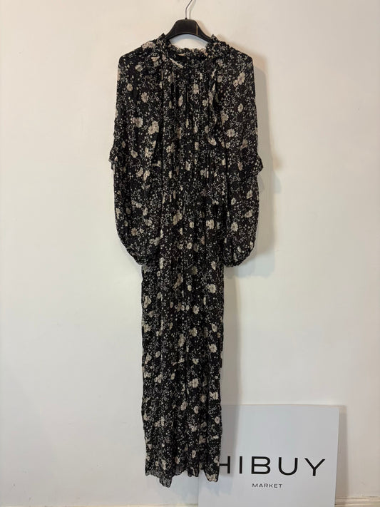 ISABEL MARANT ÉTOILE. Vestido negro flores