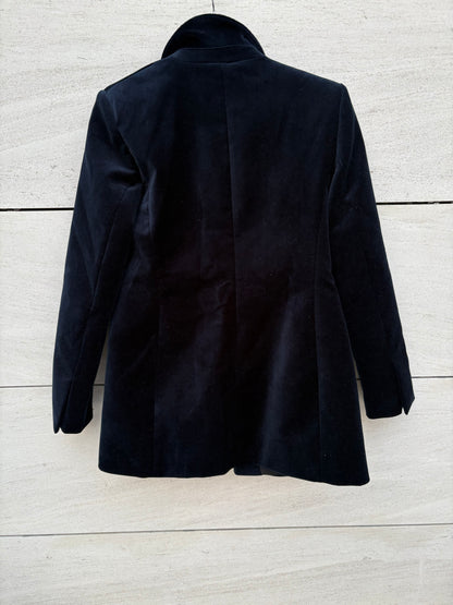 ZARA. Blazer terciopelo botones dorados