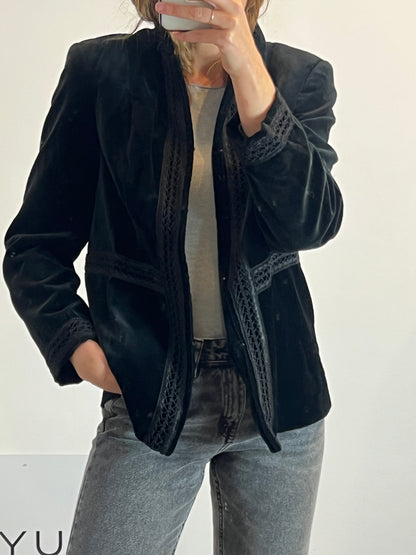 AYGILL'S. Chaqueta terciopelo vintage. T S/M (42)