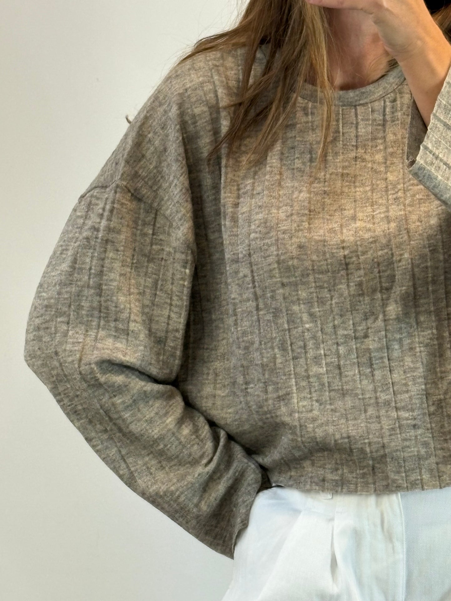 ZARA. Conjunto punto jaspeado. T S/M