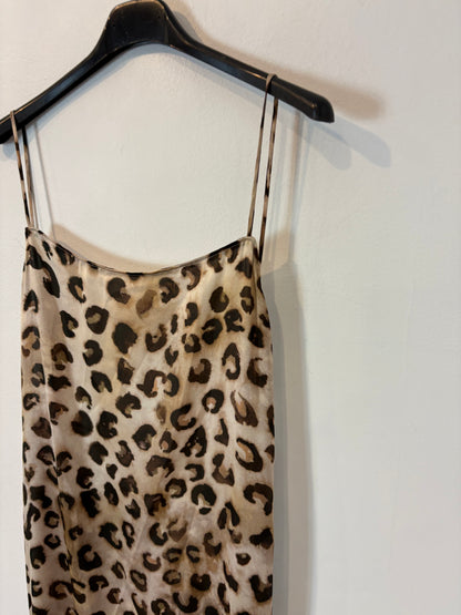 ZARA. Long animal print dress. TS