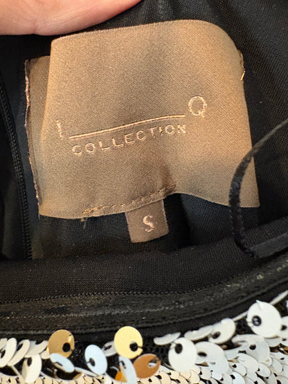 AMEÉ. Sleeveless fringed sweater S.(s)