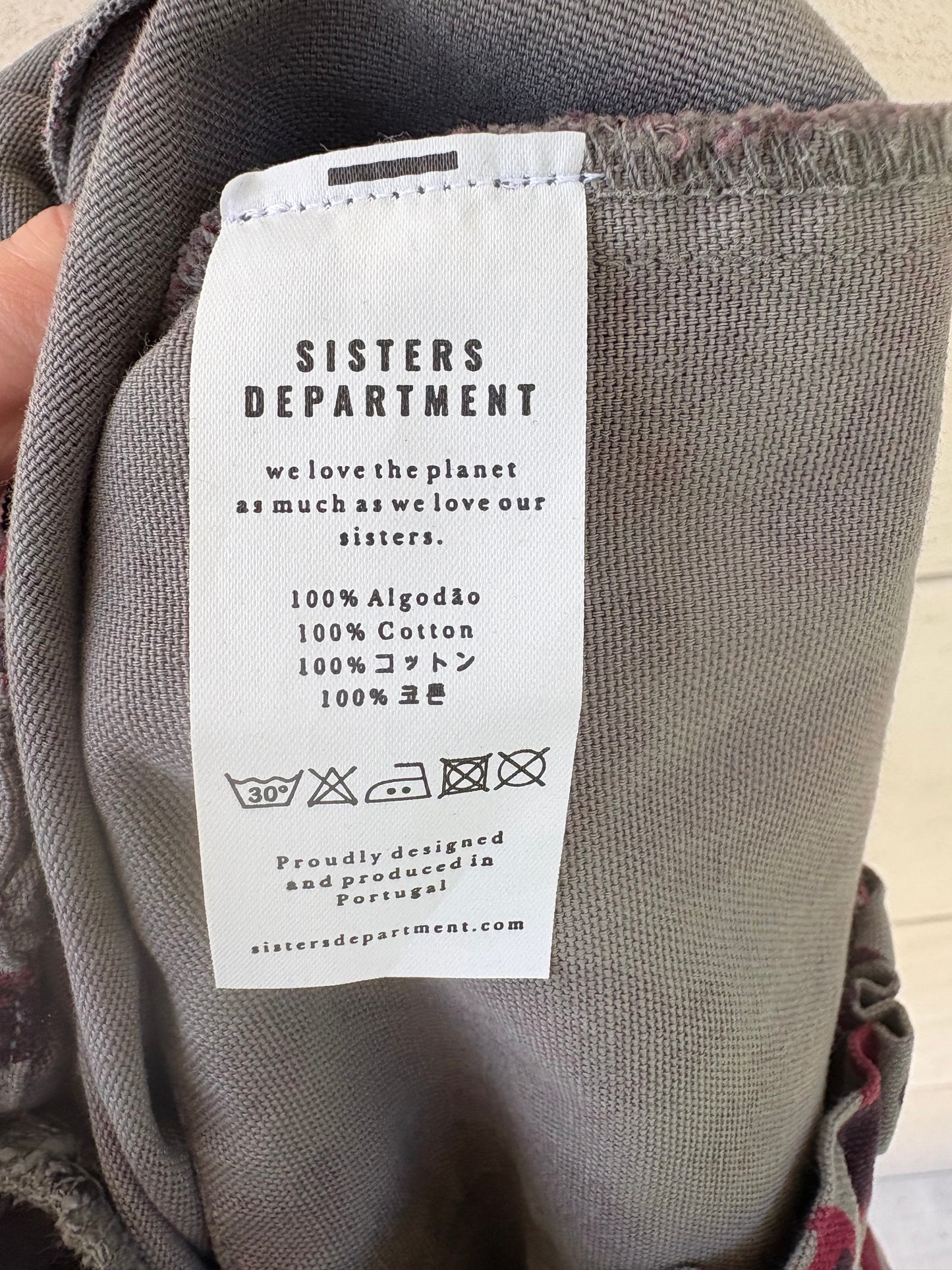 SISTERS DEPARTMENT. Pantalón estampado  bolsillos