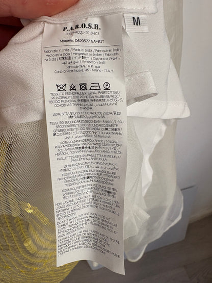 P.A.R.O.S.H. Falda midi tul lentejuelas