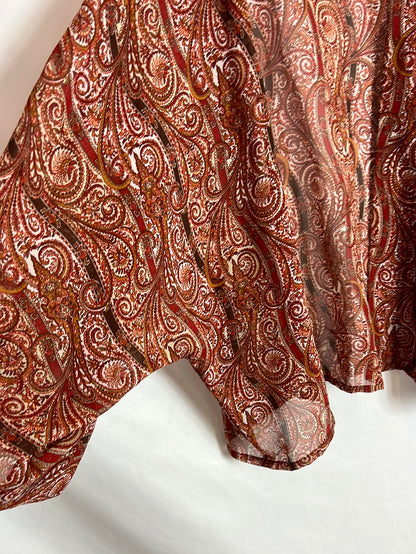 BIZIKI. Kimono estampado amebas. T U (s/m)