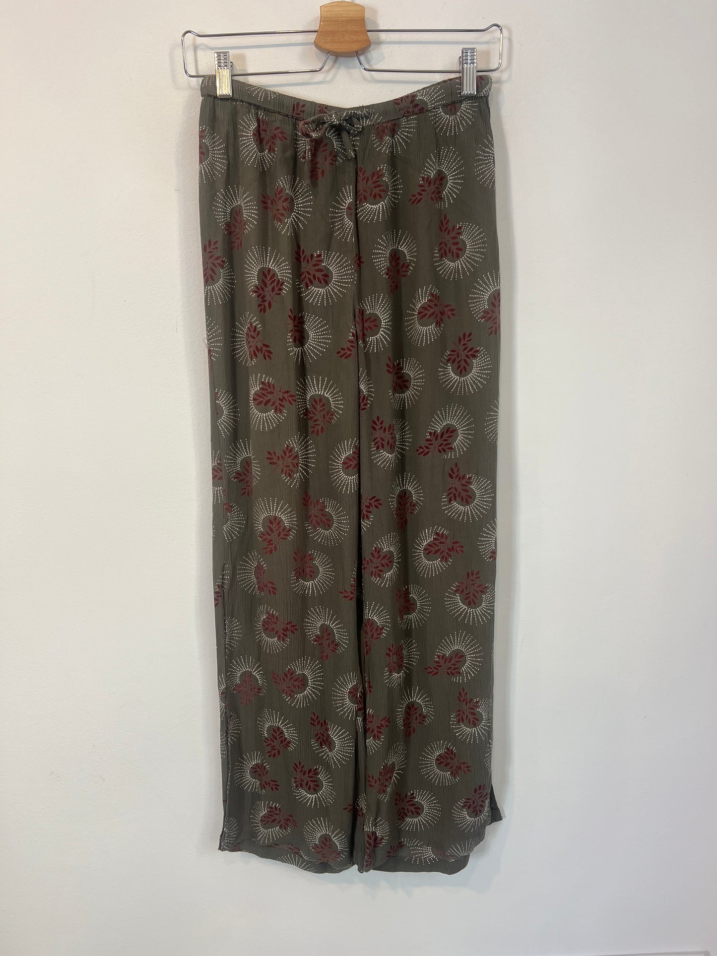 NICOLÍ. Pantalón gris estampado T.14 años