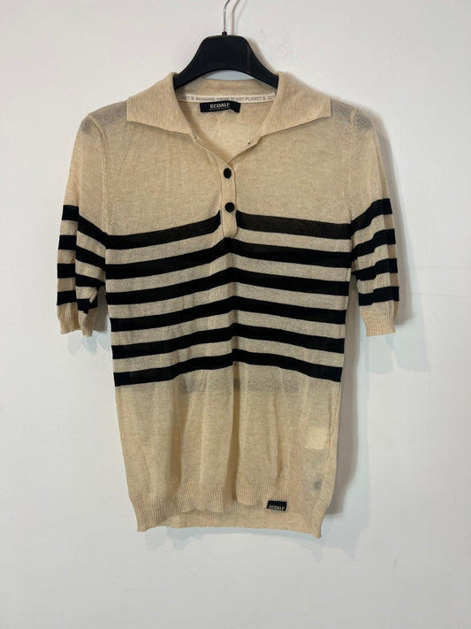 ECOALF. Top rayas punto. T S