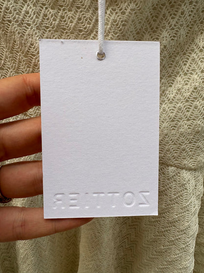 ZOTTIER. Falda asimétrica modelo ´snow´. T S