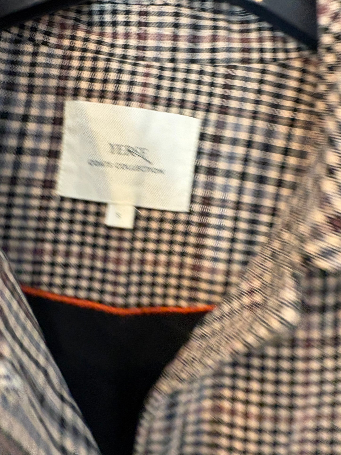 YERSE. Chaqueta cuadros ligera. T S