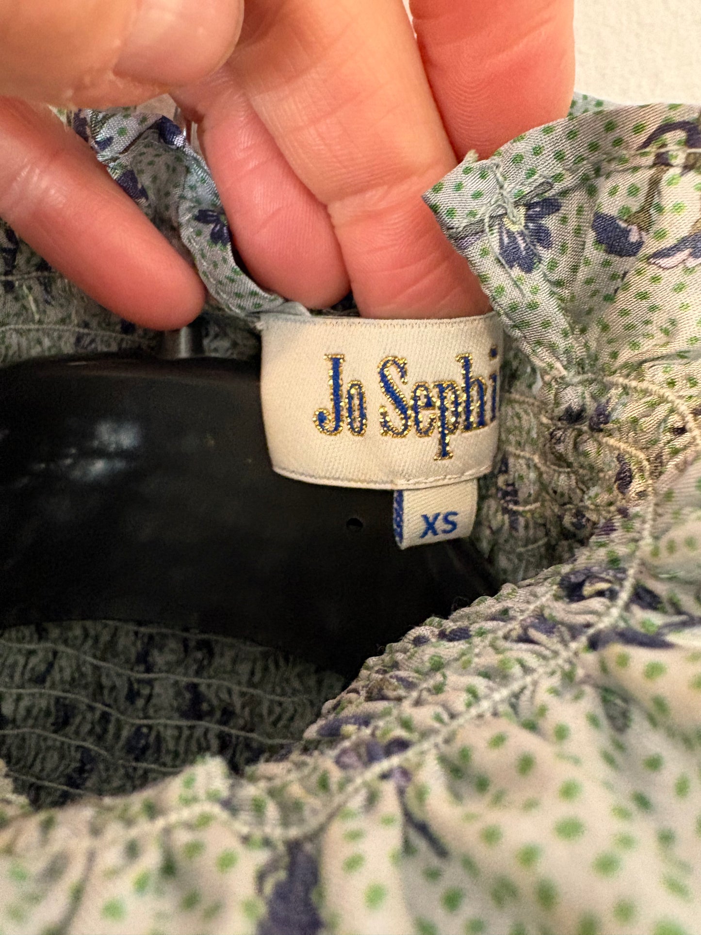 JOSEPHINE. Blusa seda estampada