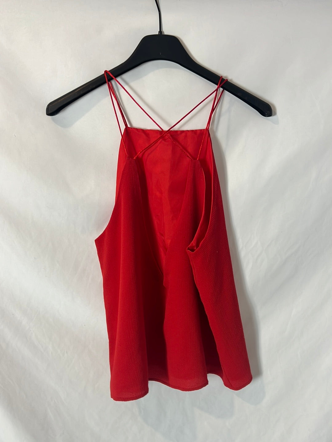 OTHERS. Red textured top YOUR(S)