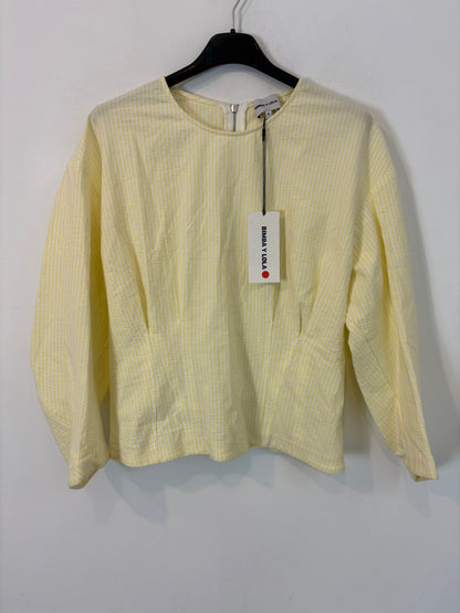 BIMBA Y LOLA. Top textura rayas. T S