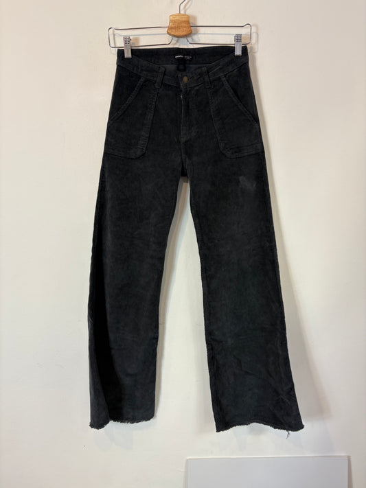 RENATTA&GO. Pantalón azul pana