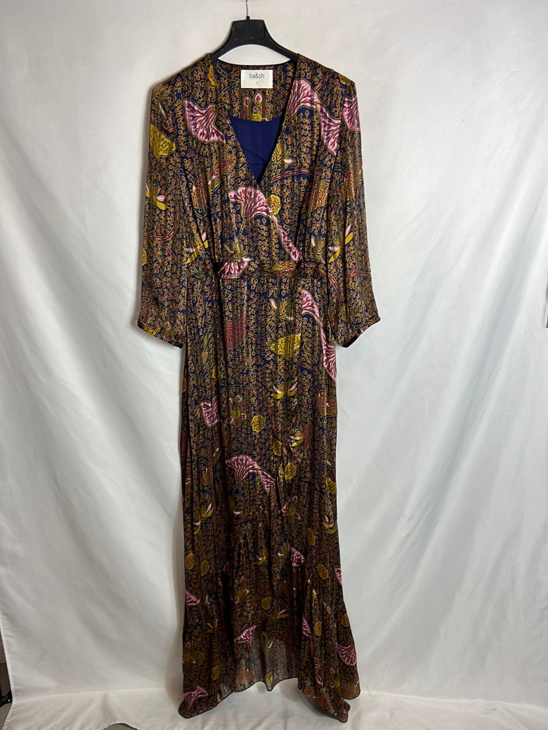BA&amp;SH. Printed wrap dress. Size 1(S)