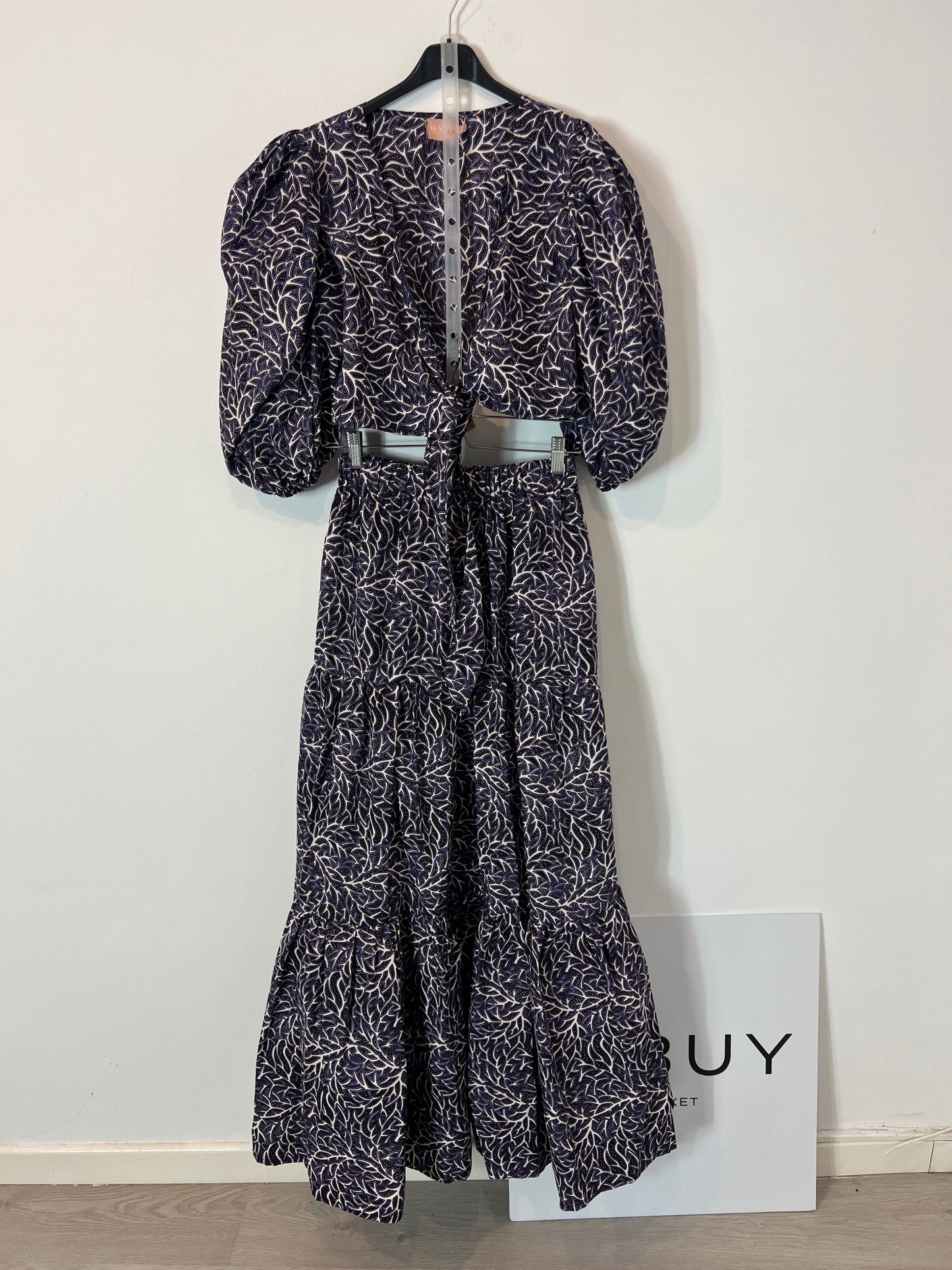 WAMY. Falda larga estampado. T M/L (S)