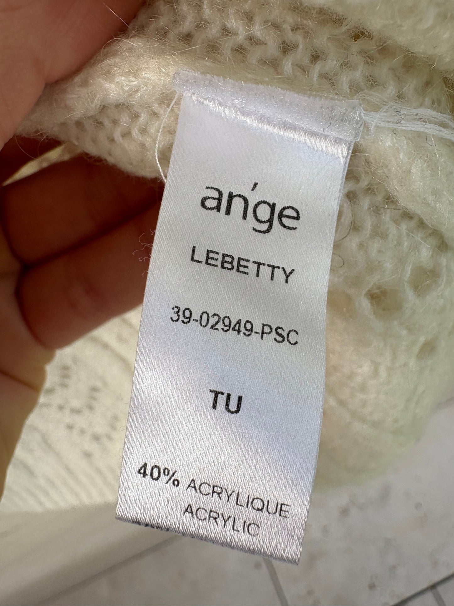 ZARA. Black stretch knit top. TL