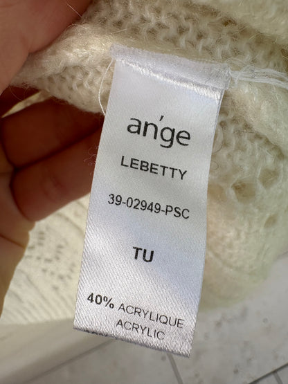 ZARA. Black stretch knit top. TL