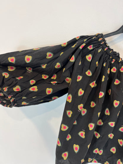 ZADIG&amp;VOLTAIRE. T.xs asymmetrical printed top