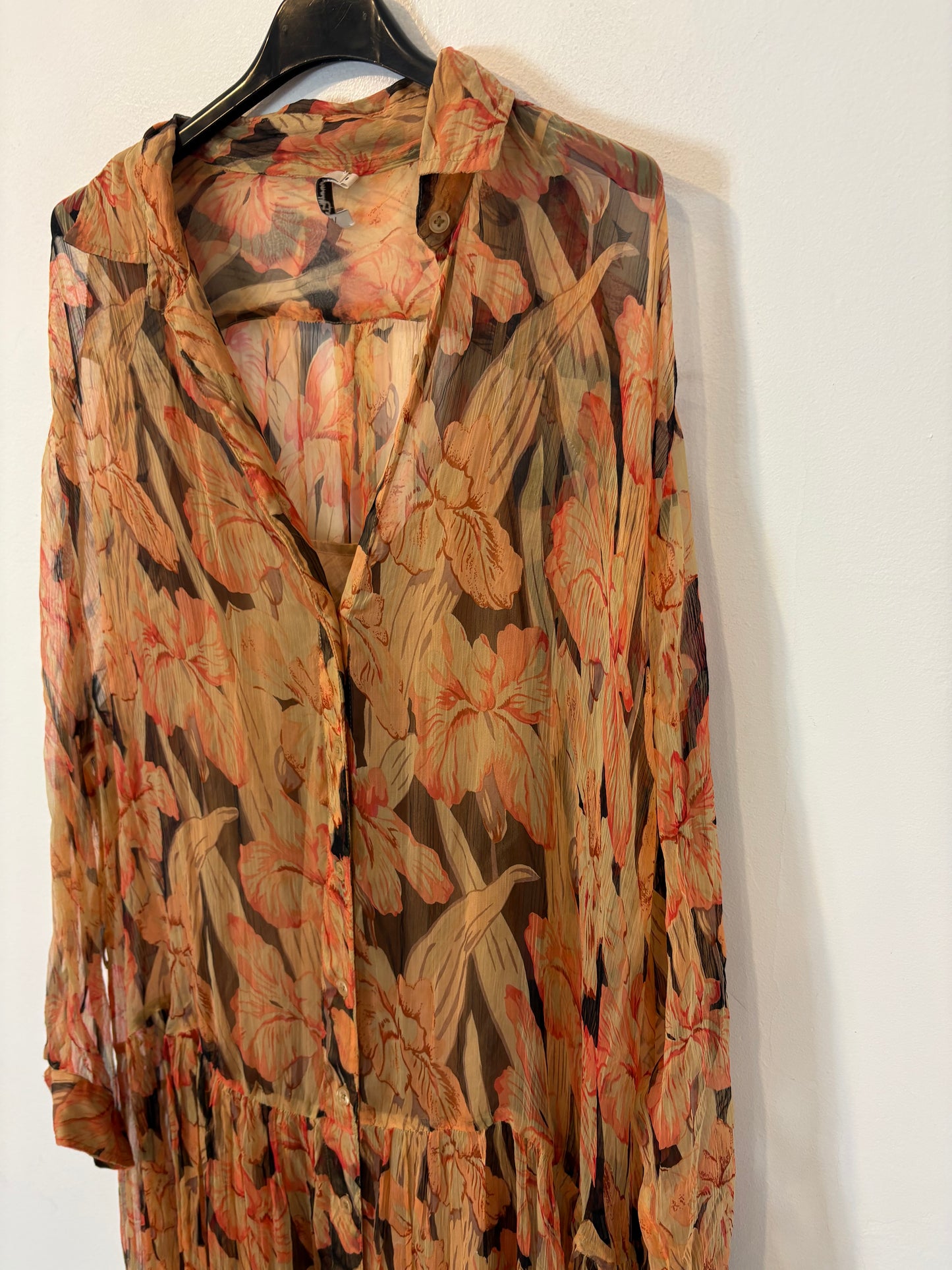 MES DEMOISELLES. Vestido largo vaporoso