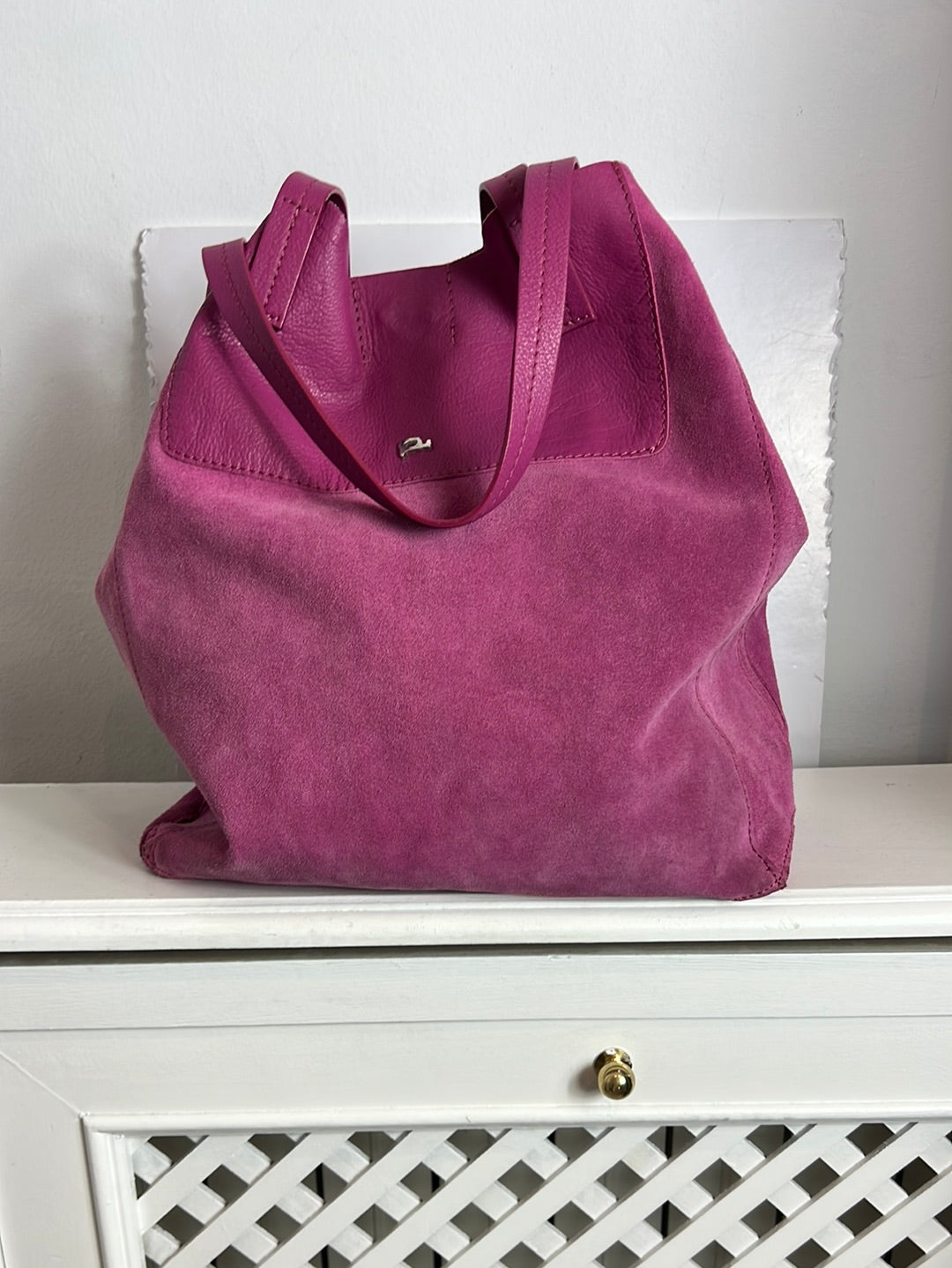 DAYADAY. Bolso rosa piel