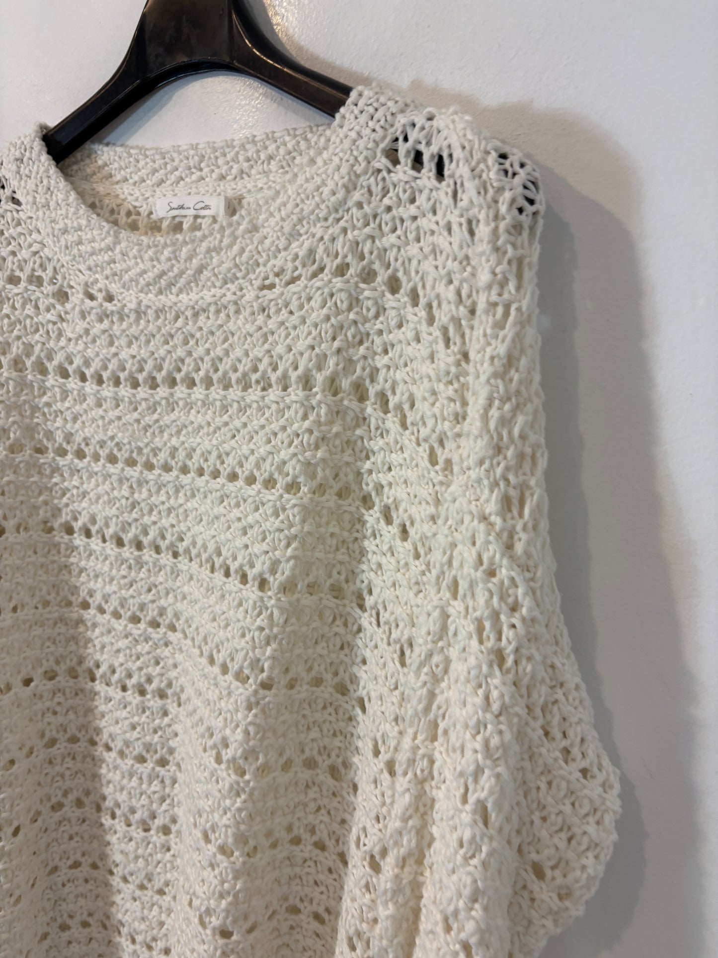 SOUTHER COTTON. Chunky knit sweater with cotton. TM