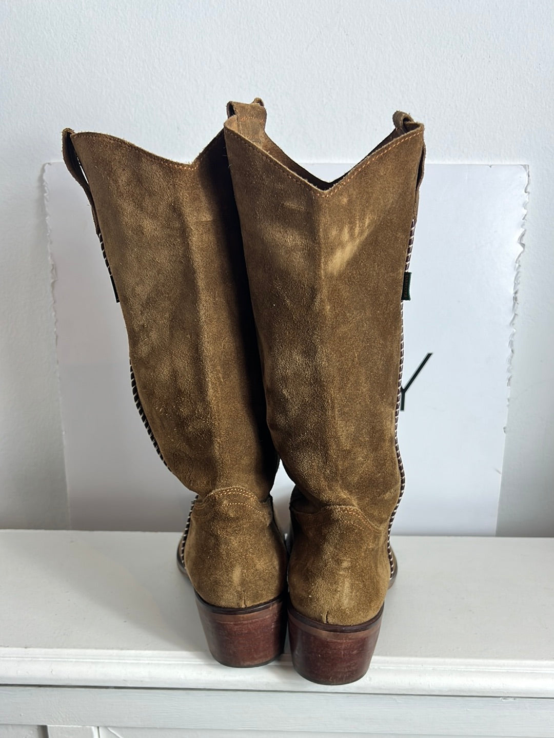 DAKOTA BOOTS. Botas piel camel T.38