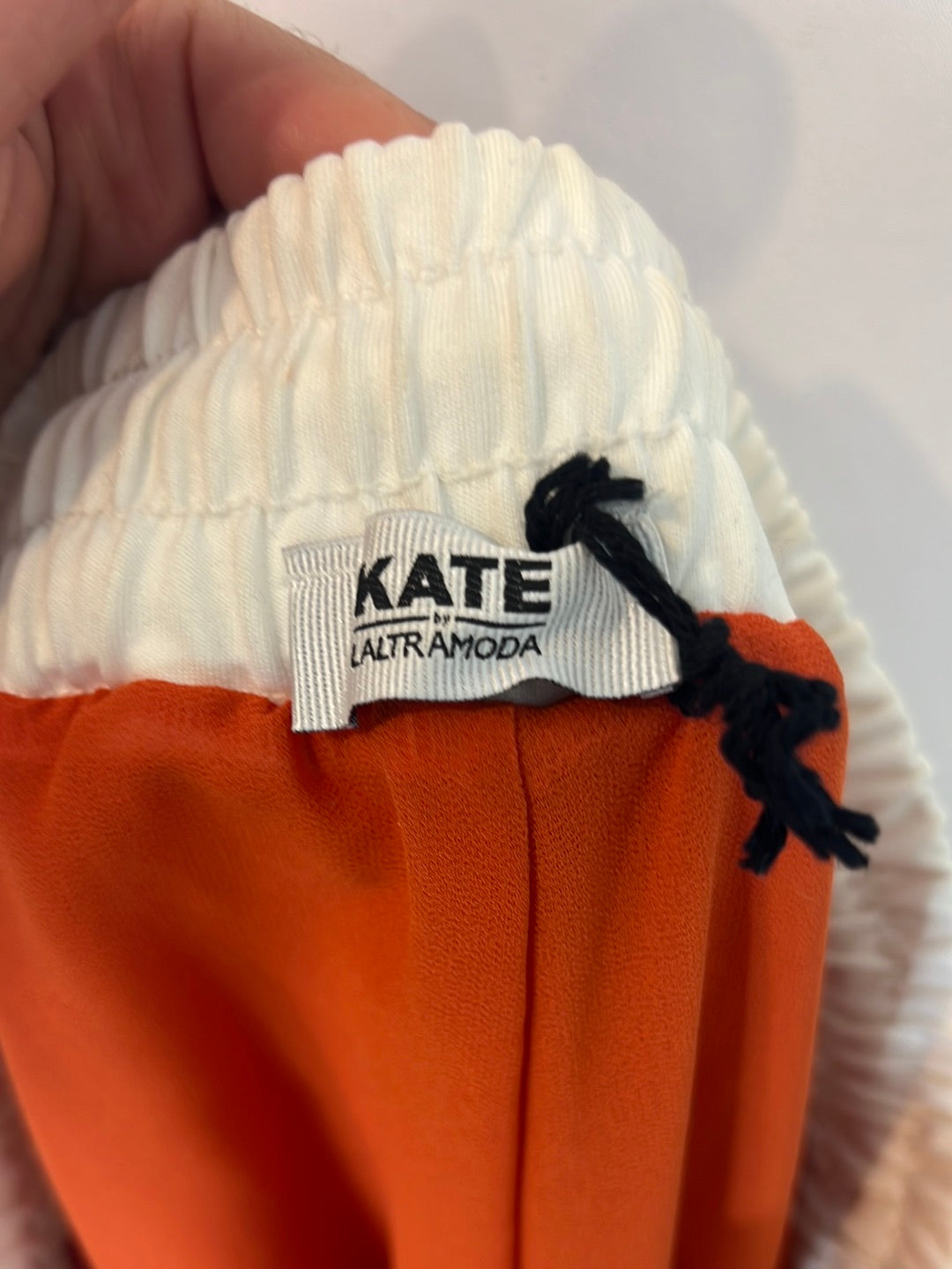 KATE. Pantalones bicolor lentejuelas fluidos. T L