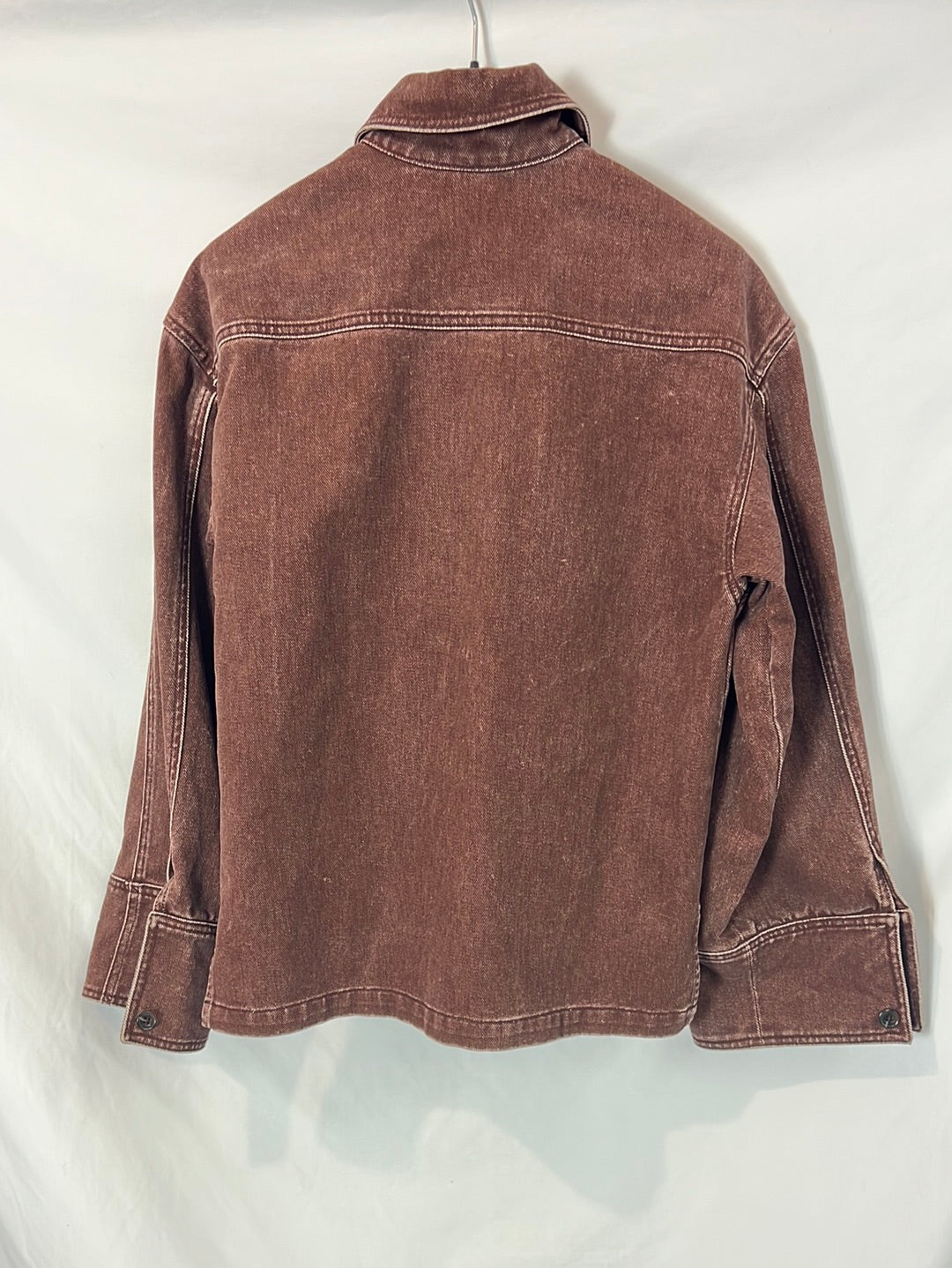 SOEUR. Sobre camisa denim efecto desgastado. T 34