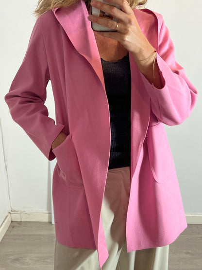 OTRAS. Chaqueta rosa con capucha TU(M/L)