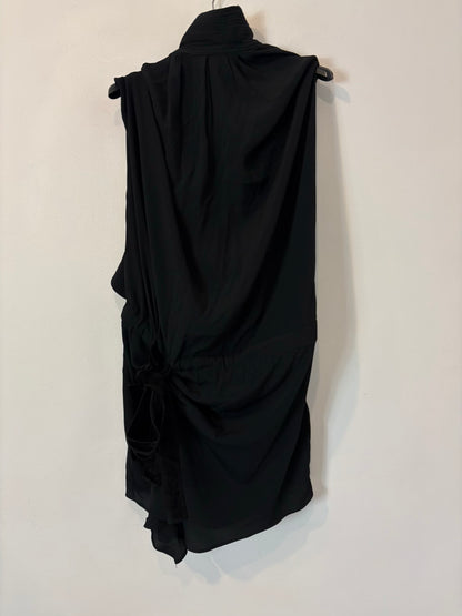 ZARA x STEFANO PILATI. Vestido negro detalles