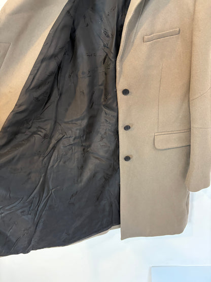 ZADIG & VOLTAIRE. Abrigo verde lana y cashmere