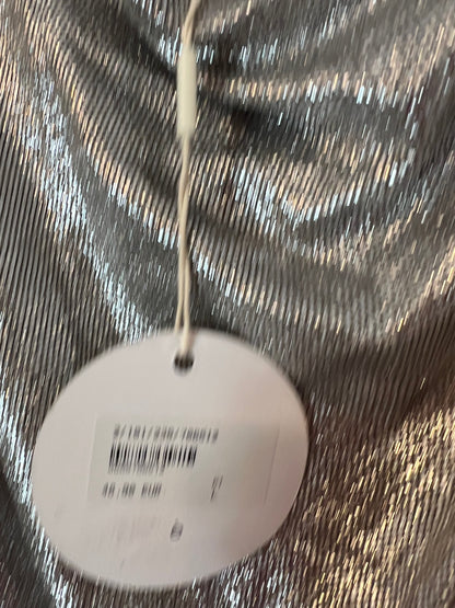 AMEÉ.  Vestido largo plateado T.l