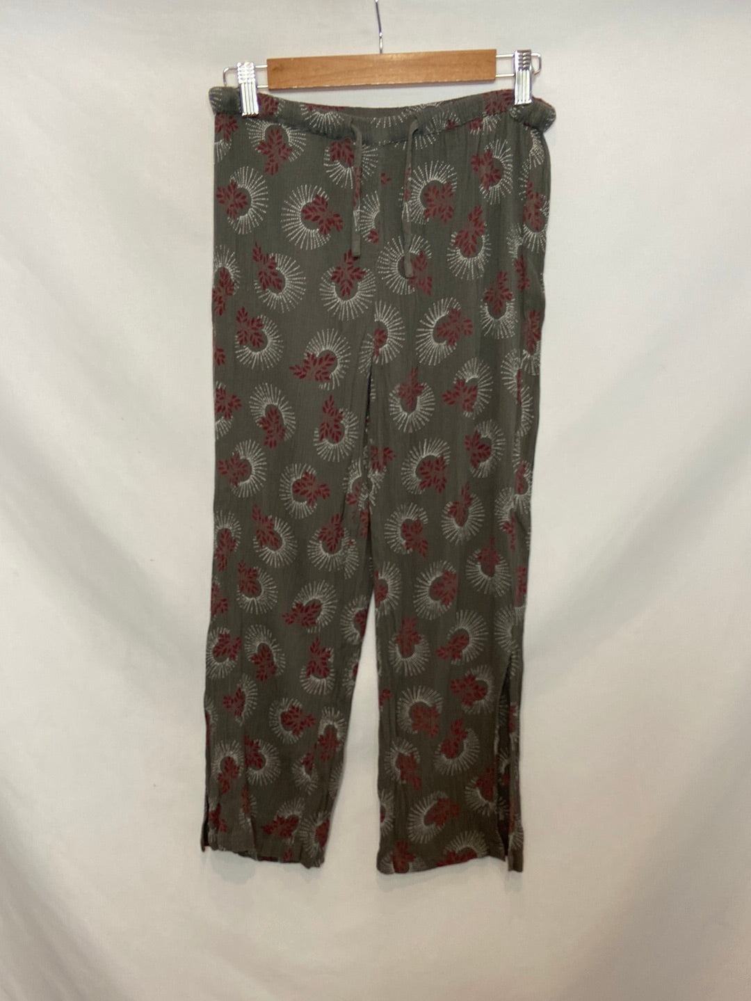 NICOLI. Pantalón gris fluido T. 12 AÑOS