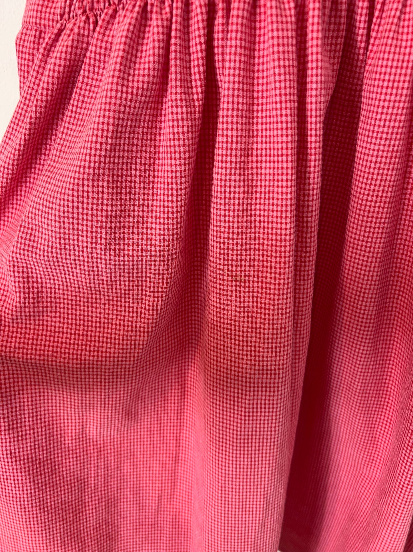 BANOFFEE. Vestido corto cuadros T.s