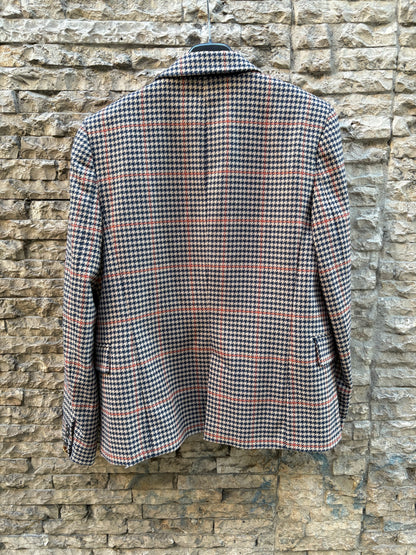 ZARA. Blazer pata de gallo