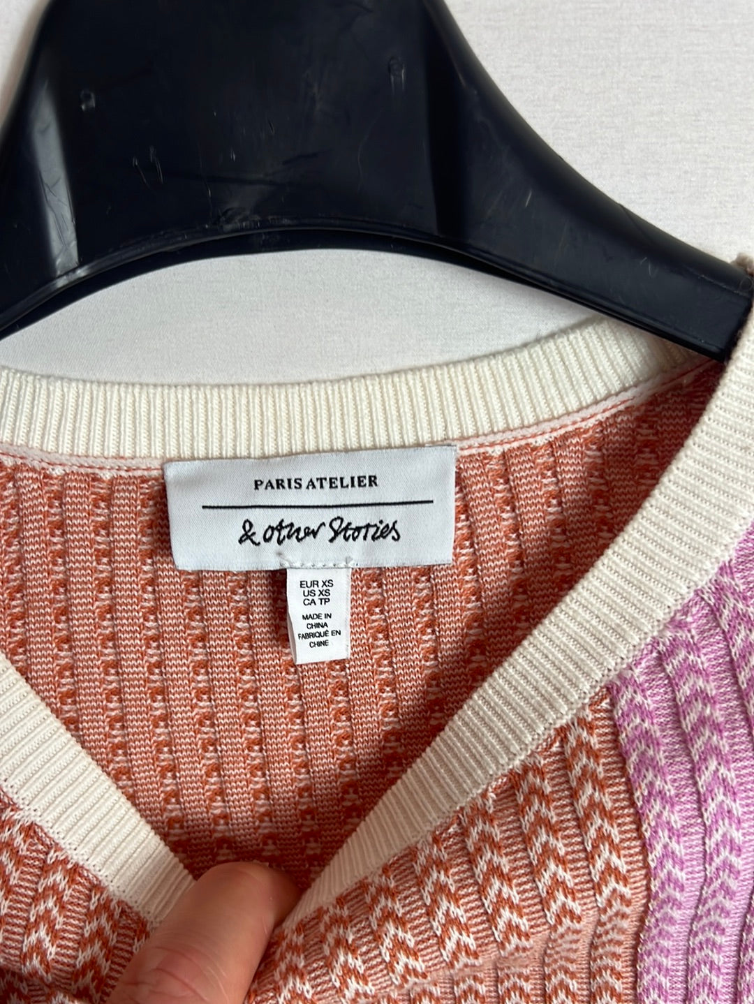 & OTHERSTORIES. Jersey canalé colores. T XS