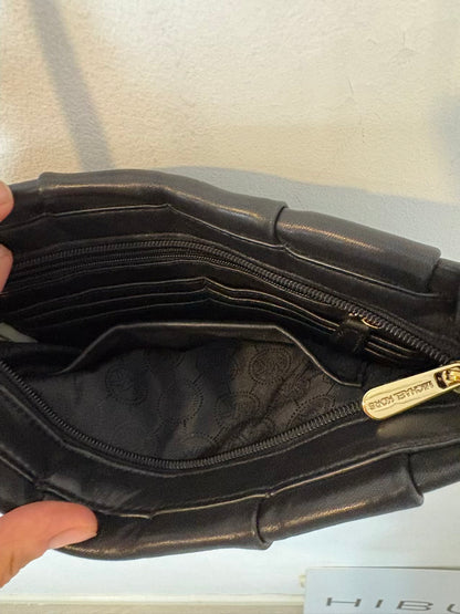 MICHAEL KORS. Bolso negro piel asa larga